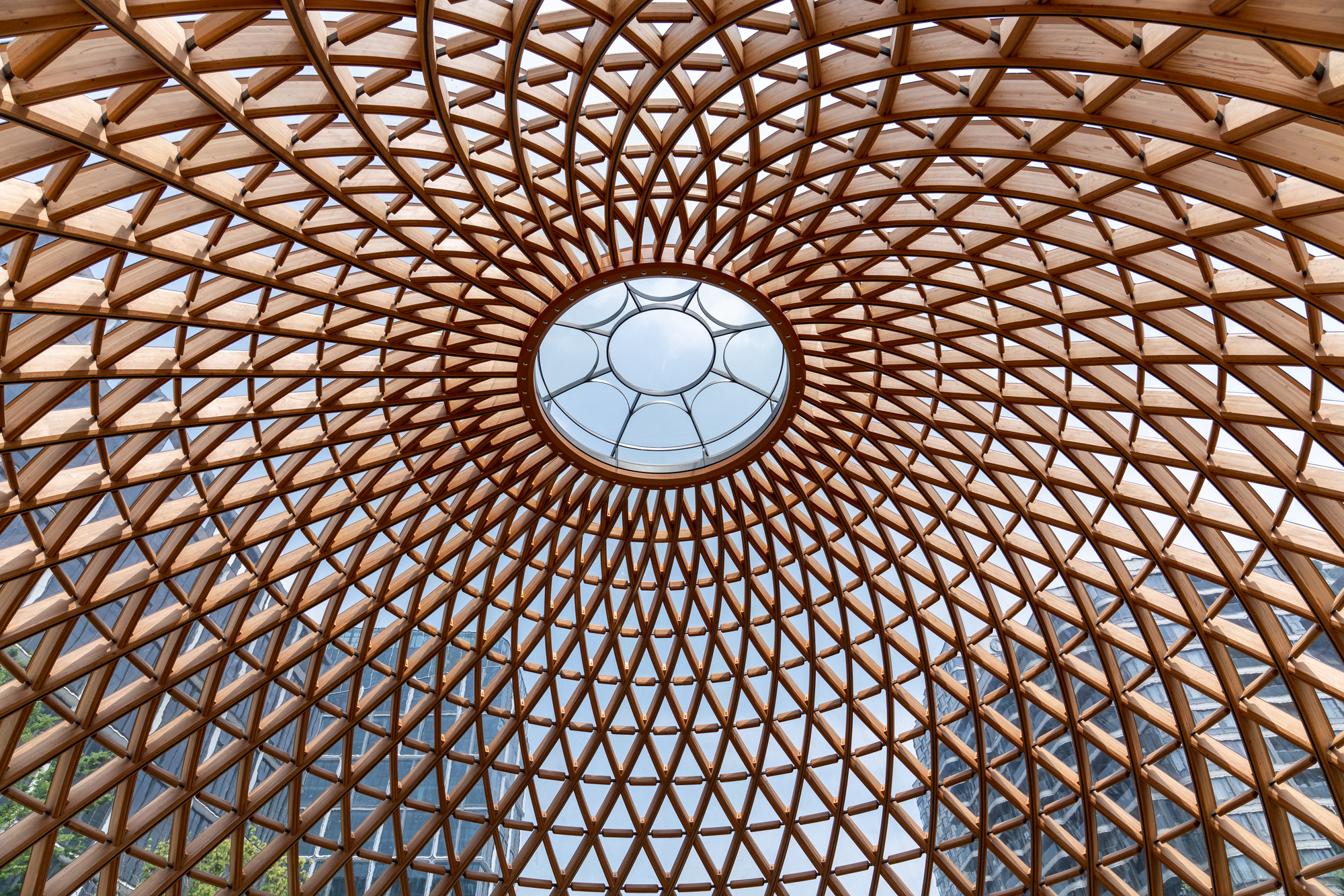 THE SEED Pavilion, West Bund, Шанхай. Фото: XIRU IMAGERY