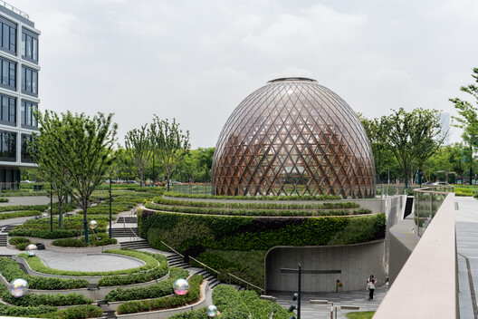 THE SEED Pavilion / REAL Architects + Challenge Design THE SEED Pavilion / REAL Architects + Challenge Design - Exterior Photography, Garden
