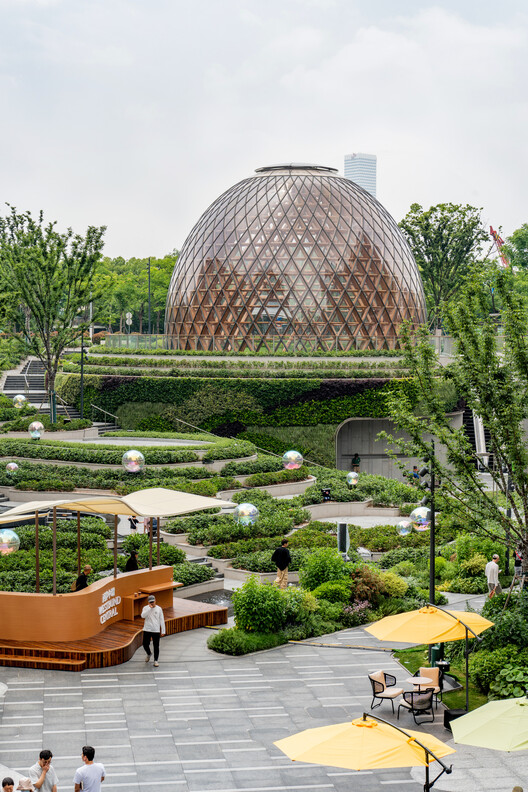 THE SEED Pavilion / REAL Architects + Challenge Design THE SEED Pavilion / REAL Architects + Challenge Design - Exterior Photography, Garden