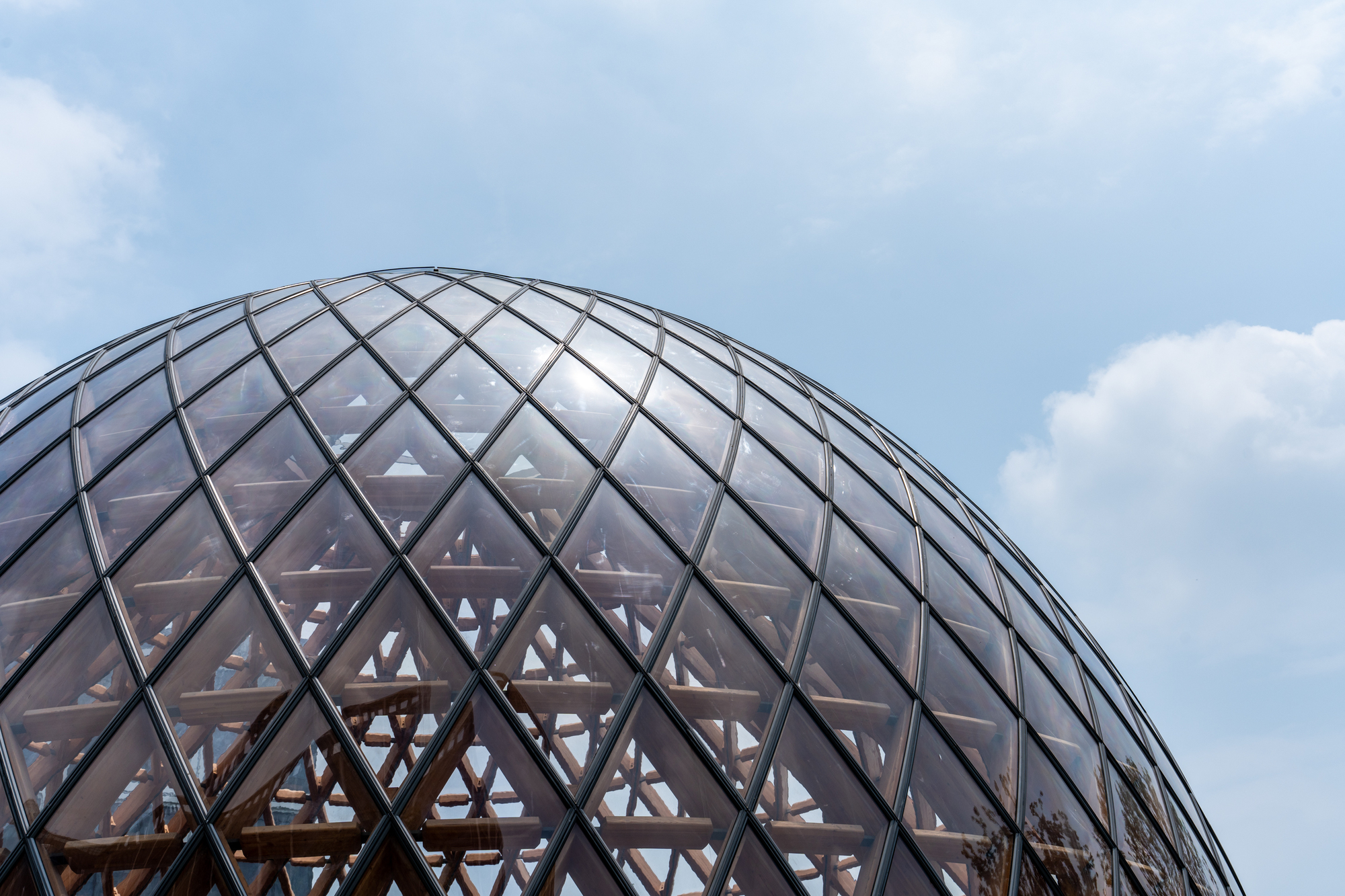 THE SEED Pavilion, West Bund, Шанхай. Фото: XIRU IMAGERY