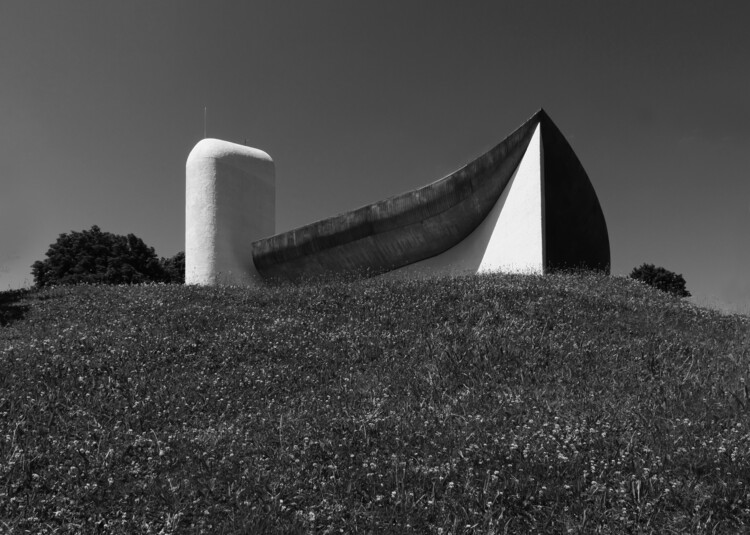 Paul Clemence's New Photo Series Explores Light and Materiality at Le Corbusier's Ronchamp Chapel - Image 4 of 53