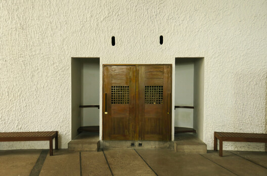 Paul Clemence's New Photo Series Explores Light and Materiality at Le Corbusier's Ronchamp Chapel Paul Clemence's New Photo Series Explores Light and Materiality at Le Corbusier's Ronchamp Chapel - Image 48 of 53