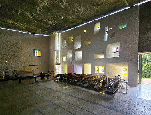 Paul Clemence's New Photo Series Explores Light and Materiality at Le Corbusier's Ronchamp Chapel Paul Clemence's New Photo Series Explores Light and Materiality at Le Corbusier's Ronchamp Chapel - Image 5 of 53
