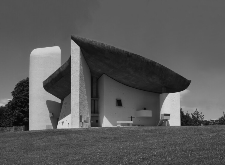 Paul Clemence's New Photo Series Explores Light and Materiality at Le Corbusier's Ronchamp Chapel - Featured Image