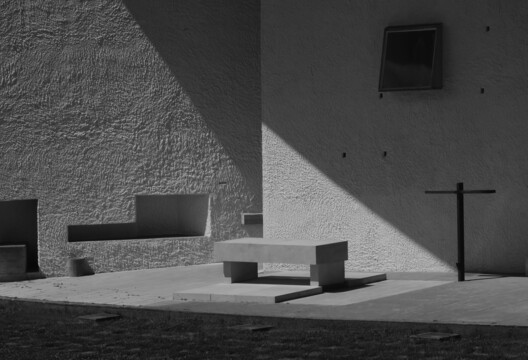 Paul Clemence's New Photo Series Explores Light and Materiality at Le Corbusier's Ronchamp Chapel Paul Clemence's New Photo Series Explores Light and Materiality at Le Corbusier's Ronchamp Chapel - Image 21 of 53