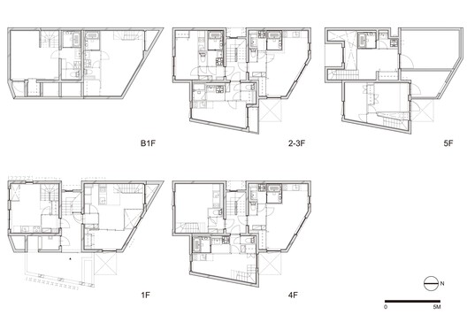 Shin Nakano Residence / Ryuichi Sasaki + Sasaki Architecture - Image 20 of 25