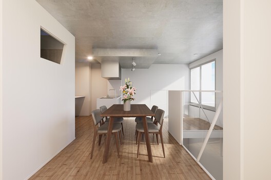 Shin Nakano Residence / Ryuichi Sasaki + Sasaki Architecture - Interior Photography, Dining room, Wood, Chair