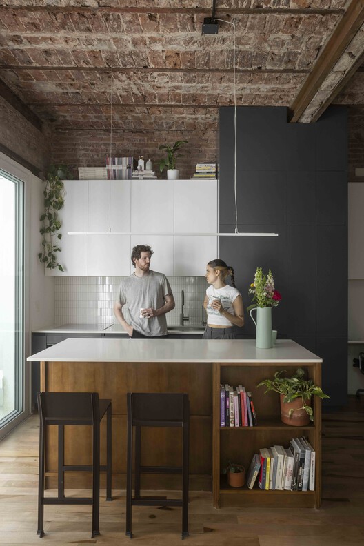 PH Juana / Estudio NU PH Juana / Estudio NU - Interior Photography, Kitchen, Countertop, Wood, Chair, Table