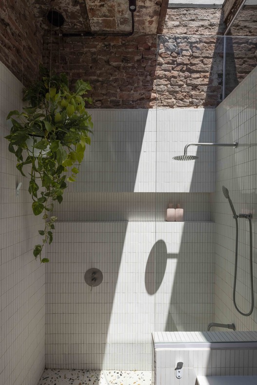 PH Juana / Estudio NU PH Juana / Estudio NU - Interior Photography, Bathroom, Brick, Sink
