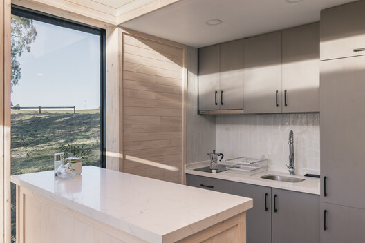 Vivienda Atalaya / Refugio Outdoor Vivienda Atalaya / Refugio Outdoor - Fotografía interior, Cocina, Encimera, Tarjas