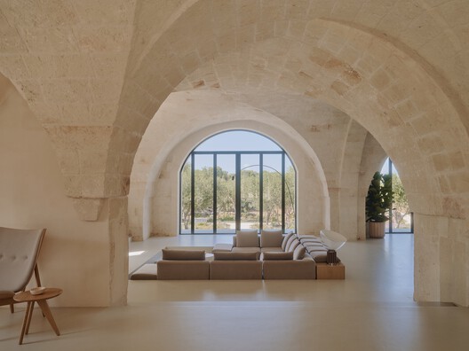 Masseria Ficazzella / Valari Studio - Interior Photography, Living Room, Arch, Arcade
