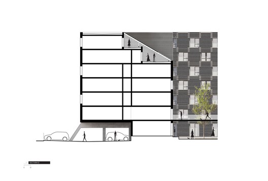 90/100 Mixed Use Project / 5468796 Architecture 90/100 Mixed Use Project / 5468796 Architecture - Image 23 of 31