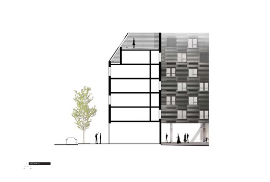 90/100 Mixed Use Project / 5468796 Architecture 90/100 Mixed Use Project / 5468796 Architecture - Image 25 of 31