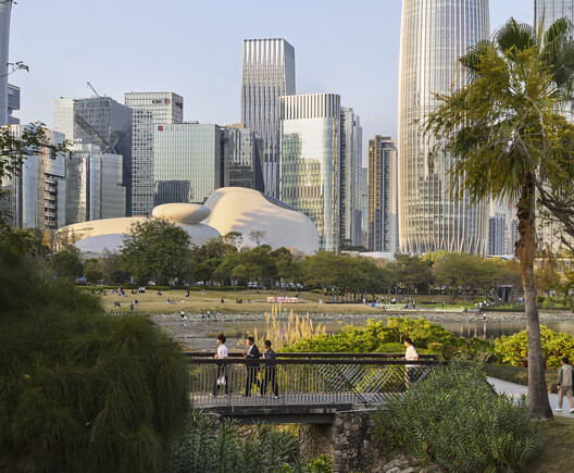 MAD Completes Shenzhen Bay Culture Square, a Coastal Design Museum and Public Park in China MAD Completes Shenzhen Bay Culture Square, a Coastal Design Museum and Public Park in China - Image 10 of 39