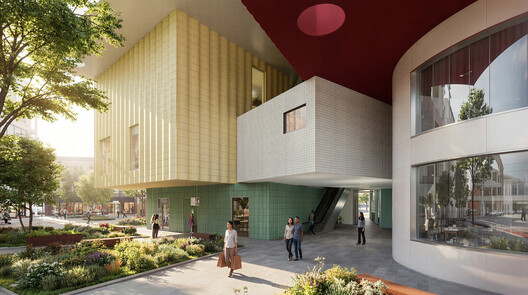 MVRDV Reveals Bihailou Art Village in Shenzhen as a Vertical Village Interpretation MVRDV Reveals Bihailou Art Village in Shenzhen as a Vertical Village Interpretation - Image 6 of 15