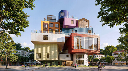 MVRDV Reveals Bihailou Art Village in Shenzhen as a Vertical Village Interpretation MVRDV Reveals Bihailou Art Village in Shenzhen as a Vertical Village Interpretation - Image 3 of 15
