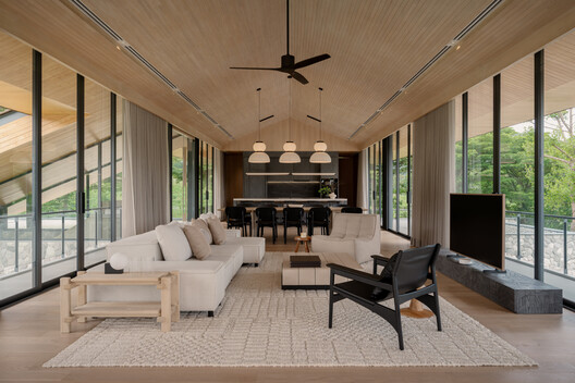 CN House / IDIN Architects CN House / IDIN Architects - Interior Photography, Living Room, Wood, Table, Chair