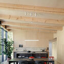 Weekend House in Krámy / Anna Koukolová architekti - Interior Photography, Residential Interiors, Kitchen, Table, Chair