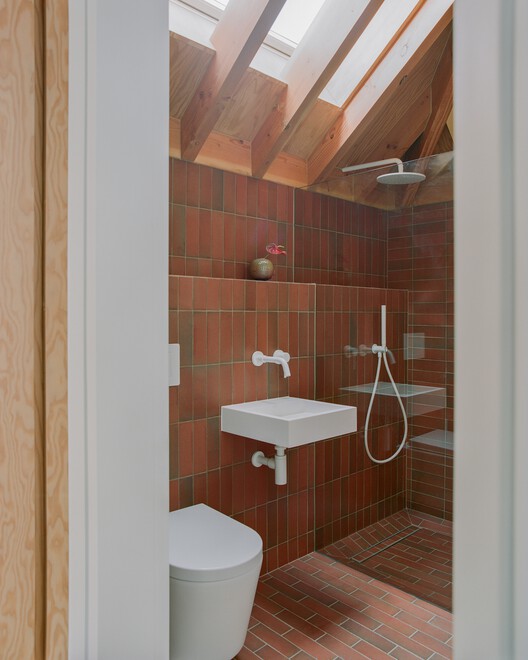 Wade House / Wadhal Wade House / Wadhal - Interior Photography, Bathroom, Wood, Sink, Toilet