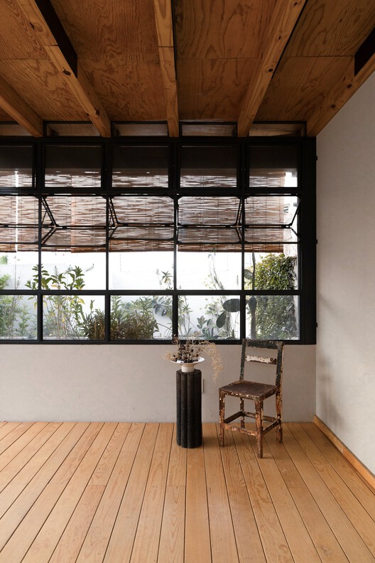 Rayón 376 Terrace / Eduardo Garretti studio Rayón 376 Terrace / Eduardo Garretti studio - Interior Photography, Wood, Glass
