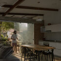 Paquetá House / Zebulun Arquitetura - Interior Photography, Extension, Table, Lighting, Chair