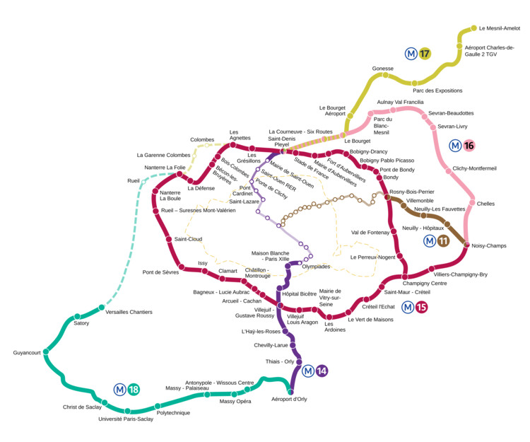 Grand Paris Express impulsa la renovación urbana a través de 68 estaciones diseñadas por arquitectos/as - Imagen 7 de 7