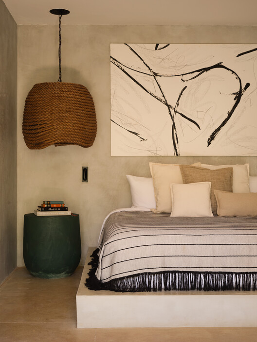 Esh Hotel and Spa / FAMM Arquitectura + Sulkin Askenazi Esh Hotel and Spa / FAMM Arquitectura + Sulkin Askenazi - Interior Photography, Bedroom, Wood, Lighting, Bed