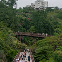 Cali Foothills Integral Corridor / Edward Conde Serna Arquitectos - Exterior Photography, Park, Handrail, Fence
