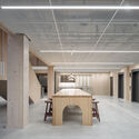 National Archives of Sweden / Tengbom - Interior Photography, Office Buildings, Kitchen, Beam