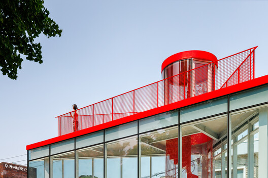 Koma Commercial Facility / U.GA Architects - Exterior Photography, Handrail, Steel
