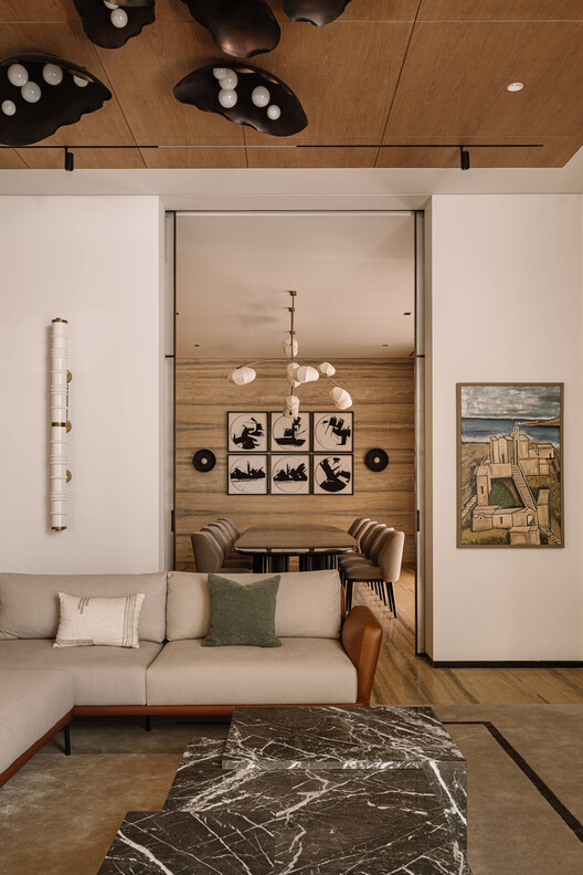 CASAVIVA Residence / SHROFFLEóN CASAVIVA Residence / SHROFFLEóN - Interior Photography, Living Room, Wood, Table, Sofa, Lighting, Chair
