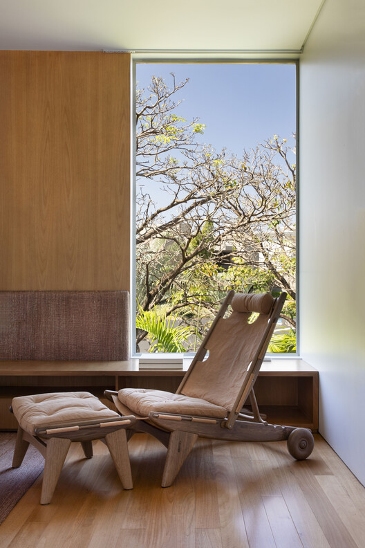 V+M House / Solange Cálio Arquitetos - Exterior Photography, Wood, Chair