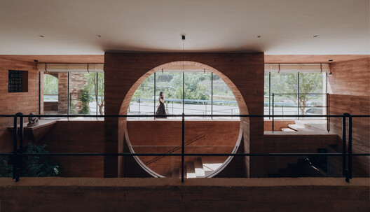 House WoQuanShanFang / Yinyuan Studio - Interior Photography, Wood, Brick, Glass
