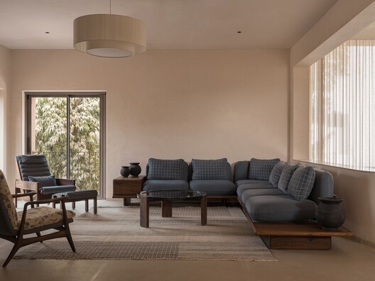 LJ House / Studio Saransh + IKSOI LJ House / Studio Saransh + IKSOI - Interior Photography, Living Room, Sofa