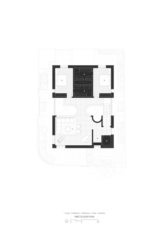 LJ House / Studio Saransh + IKSOI LJ House / Studio Saransh + IKSOI - Image 38 of 44