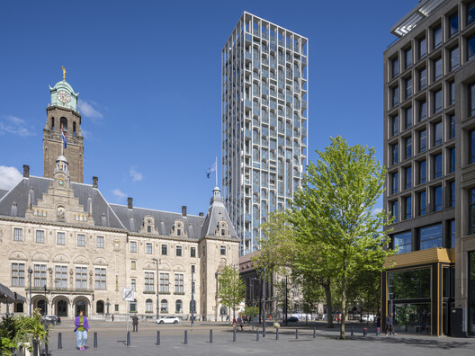 Torre POST Rotterdam / ODA New York - Fotografia de Exterior, Fachada