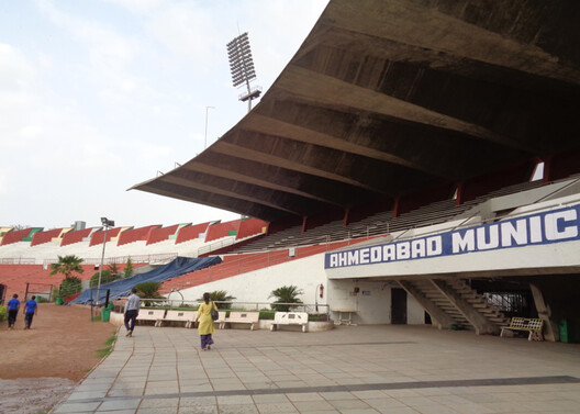 Modernism on the Watch: Preserving the Sardar Vallabhbhai Patel Stadium in India - Image 4 of 7