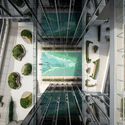 Edificio TP-LINK LXD / KPF - Fotografía interior, Vidrio
