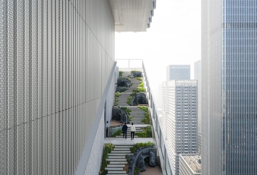 TP-LINK LXD Building / KPF TP-LINK LXD Building / KPF - Interior Photography, Glass, Balcony