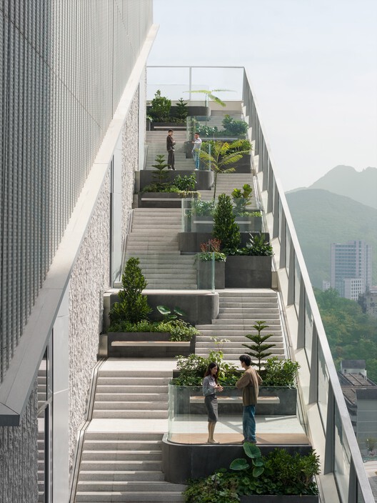 TP-LINK LXD Building / KPF TP-LINK LXD Building / KPF - Exterior Photography, Balcony