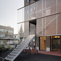 Kyoto Minami Kaikan Movie Theater / Tato Architects - Exterior Photography, Cinema, Handrail