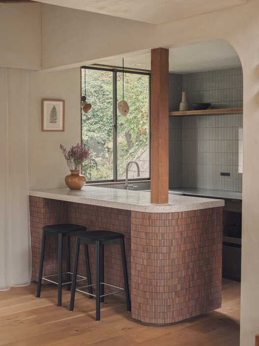 Green Sandwich House / HYAN Green Sandwich House / HYAN - Interior Photography, Kitchen, Wood, Countertop