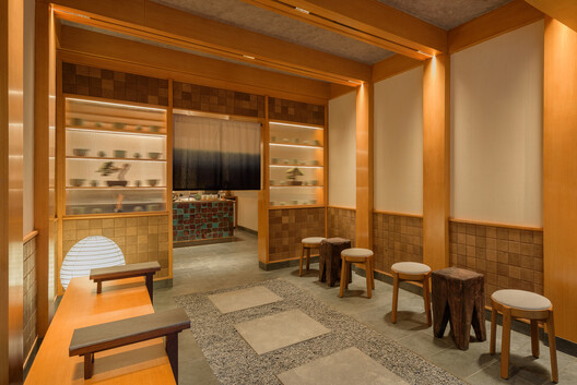 Jun Matcha Club Cafe / Matter of Something Jun Matcha Club Cafe / Matter of Something - Interior Photography, Wood, Lighting, Glass