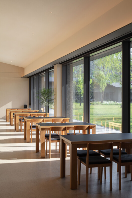 Deulkkotsoop "Field · Flower · Forest" Café / MTT - Interior Photography, Dining room, Wood, Glass, Chair