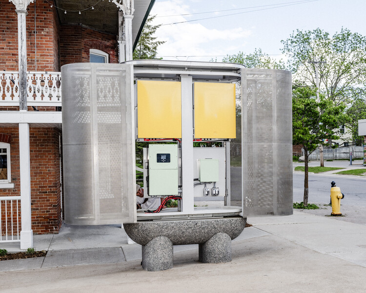 Prototype Architectural Battery Turns Public Space Into Urban Energy Storage in Ontario, Canada - Featured Image