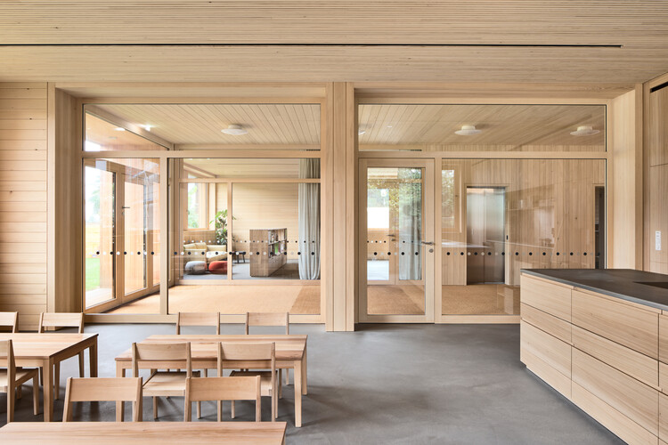 Children’s House Brunnengasse / Bernardo Bader Architekten - Interior Photography, Wood, Door