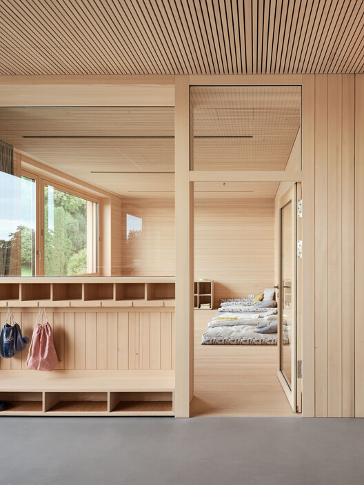 Children’s House Brunnengasse / Bernardo Bader Architekten Children’s House Brunnengasse / Bernardo Bader Architekten - Interior Photography, Bedroom, Wood