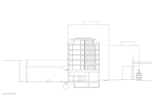 Housing on top of the petrol station / Gut Deubelbeiss Nill Architekten Housing on top of the petrol station / Gut Deubelbeiss Nill Architekten - Image 22 of 23