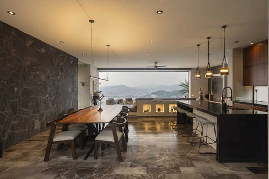 Shadows House / Seiro Arquitectos Shadows House / Seiro Arquitectos - Interior Photography, Dining room, Wood, Lighting, Chair