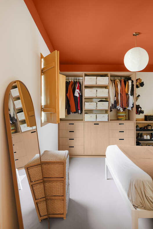 Quetzal House / Sertão Arquitetos Quetzal House / Sertão Arquitetos - Interior Photography, Closet, Wood, Lighting, Shelving